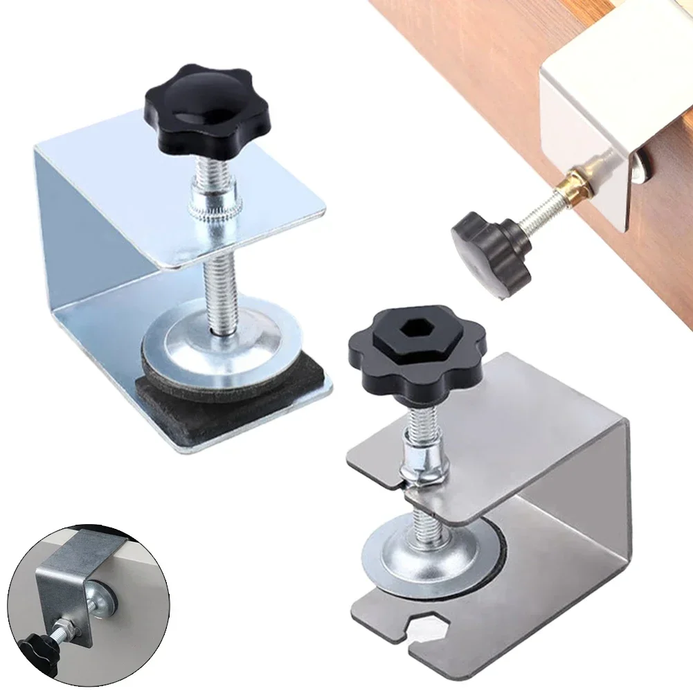 Universal Drawer Front Installation Clamps Holder Adapter Aids Jig Tool Adjustable Fixing Clip Cabinet Drawer Woodworking Mount