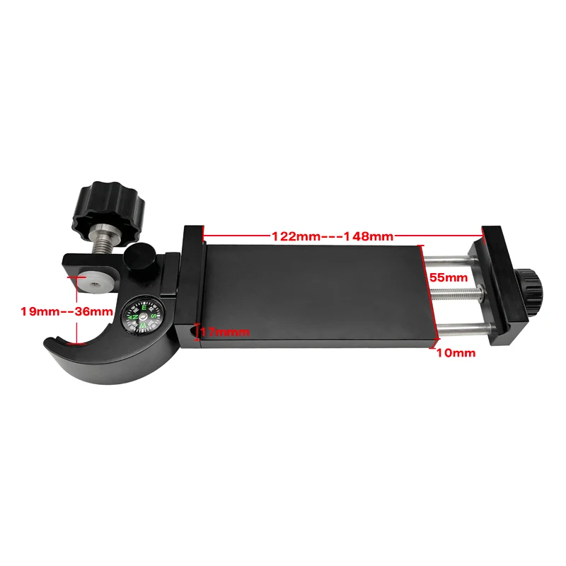 

GPS Ranger Mount Range Pole Cradle Bracket Controller Bracket Clamp 12.2cm -14.8cm Tablet PC GIS Data Collector