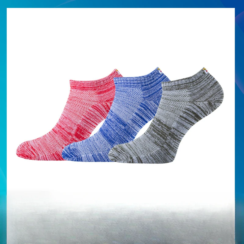 Breathable Pure Cotton Sports Short Socks for Men and Women, Casual Ankle Socks, Low Cut, Spring and Summer Fashion