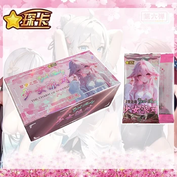 Neue Mädchen-Party 6-Göttinnen-Geschichtenkarten TCG CCG Booster Box Anime Mädchen Badeanzug Bikini Karte Doujin Spielzeug und Hobby Geschenk