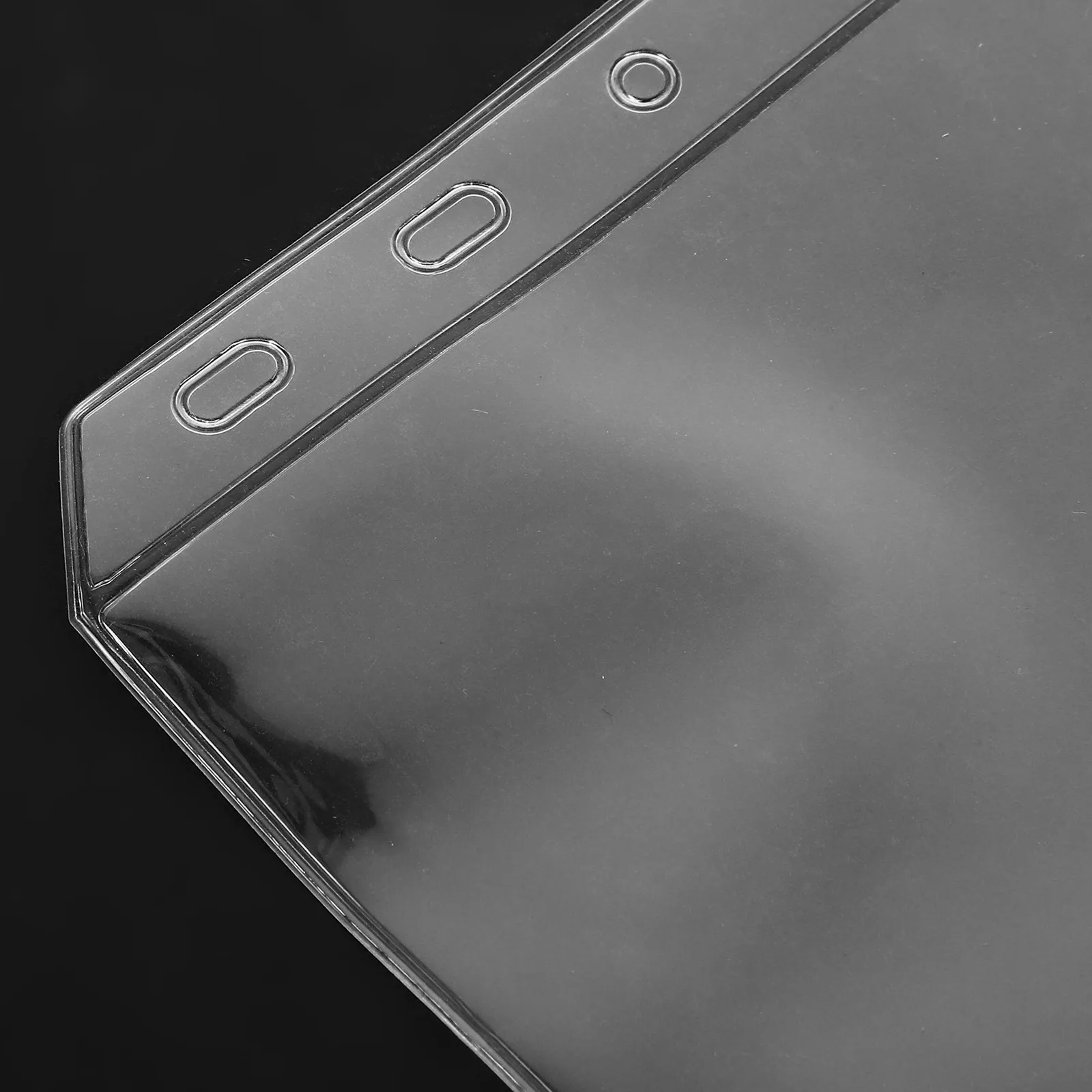 

5Pcs Binder Pouches Lightweight PVC 6-Hole Loose Leaf Bags for Documents Cash Receipt Storage File Organizer 6 Pocket Binder