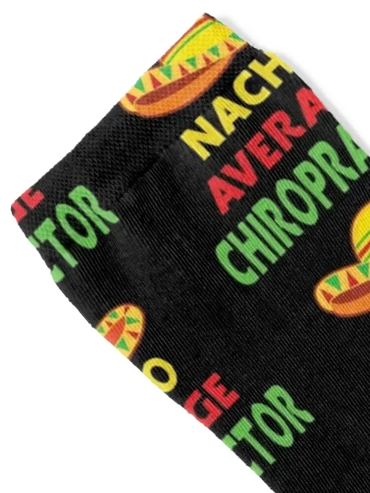 Chiropractor Gifts - Nacho Average Chiropractor Socks custom gifts Stockings man Socks For Girls Men's