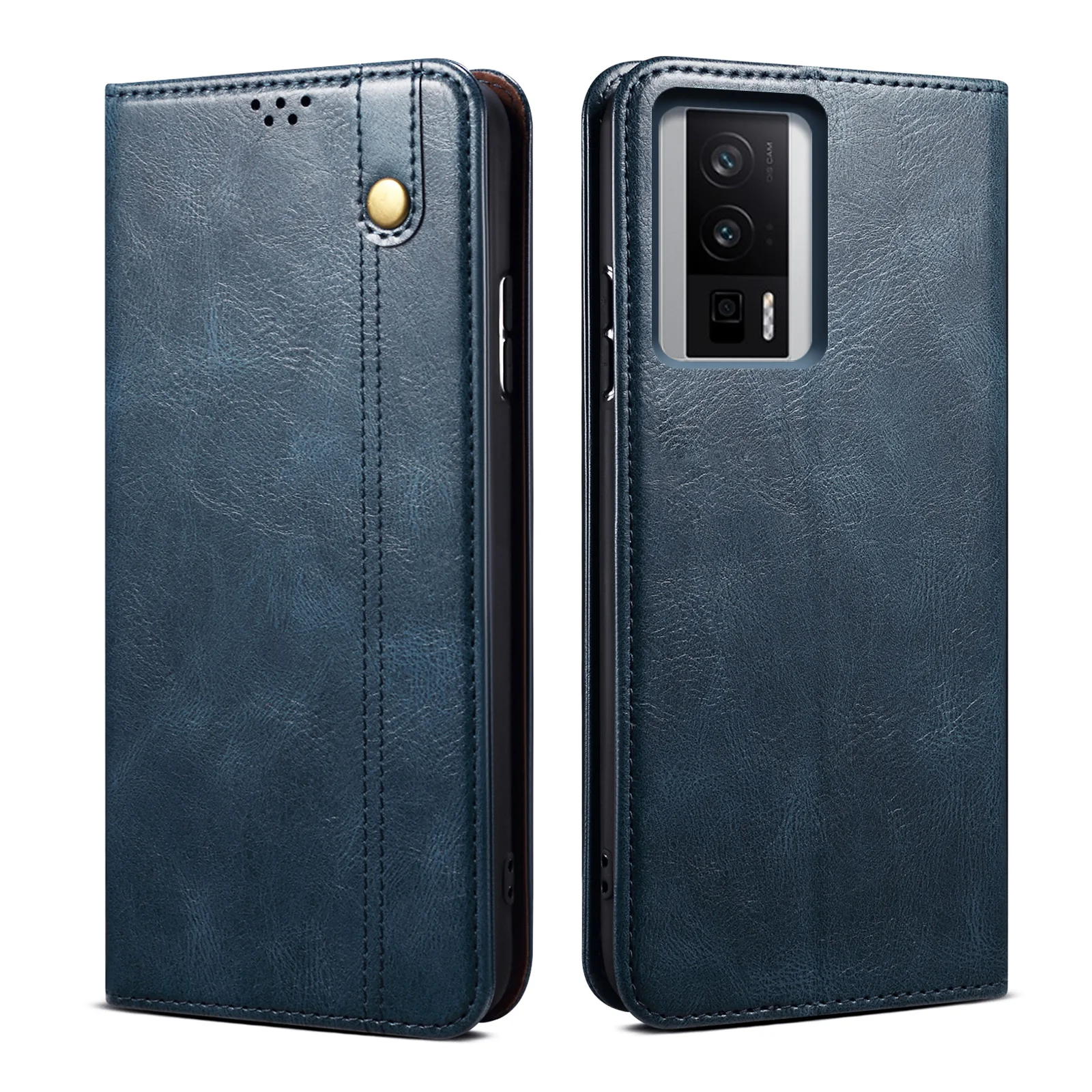 Advanced PU leather magnetic wallet protection cover For Xiaomi Redmi K60 Ultra 6.67 inch Shockproof Many Card Slot Phone Case