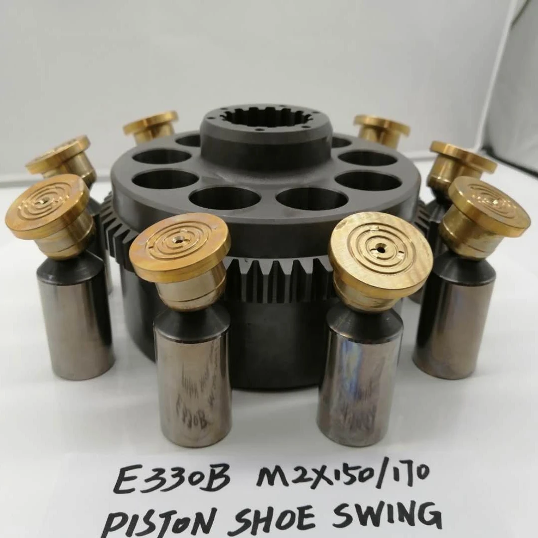 E330B Excavator M2X150 M2X170 Swing Motor Parts Cylinder Block Piston Valve Plate 704502 116635A