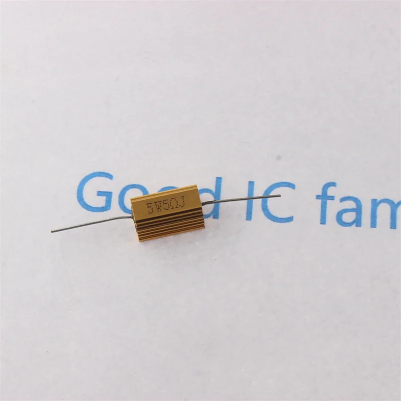 1PCS RX24 5W 10W Aluminum Power Metal Shell Case Wirewound Resistor 0.01R - 200R 1 2 3 5 6 8 10R 20R 100R 150 200 300 500 1K ohm