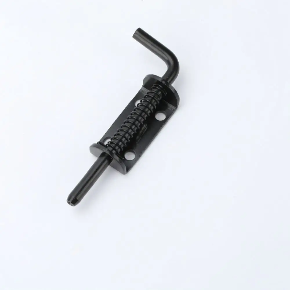 High Quality Spring Loaded Bolt Latch Hinge Stainless Steel Weld On Pivot Gate Lock For Furniture Door Installation