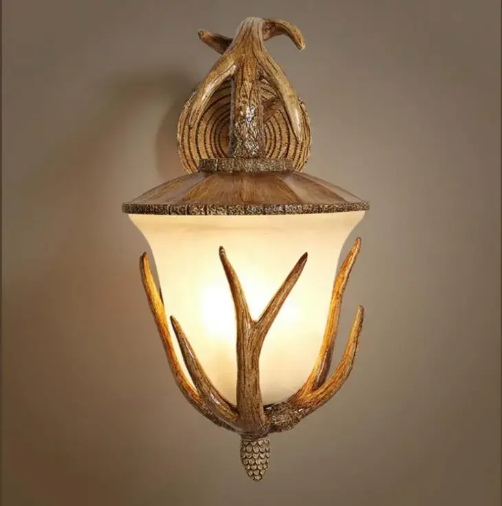 MIU البلاد الأمريكي غرفة المعيشة غرفة الطعام غرفة نوم قرن الوعل الثريا بار مطعم مقهى مصباح الأوروبي الإبداعي #5