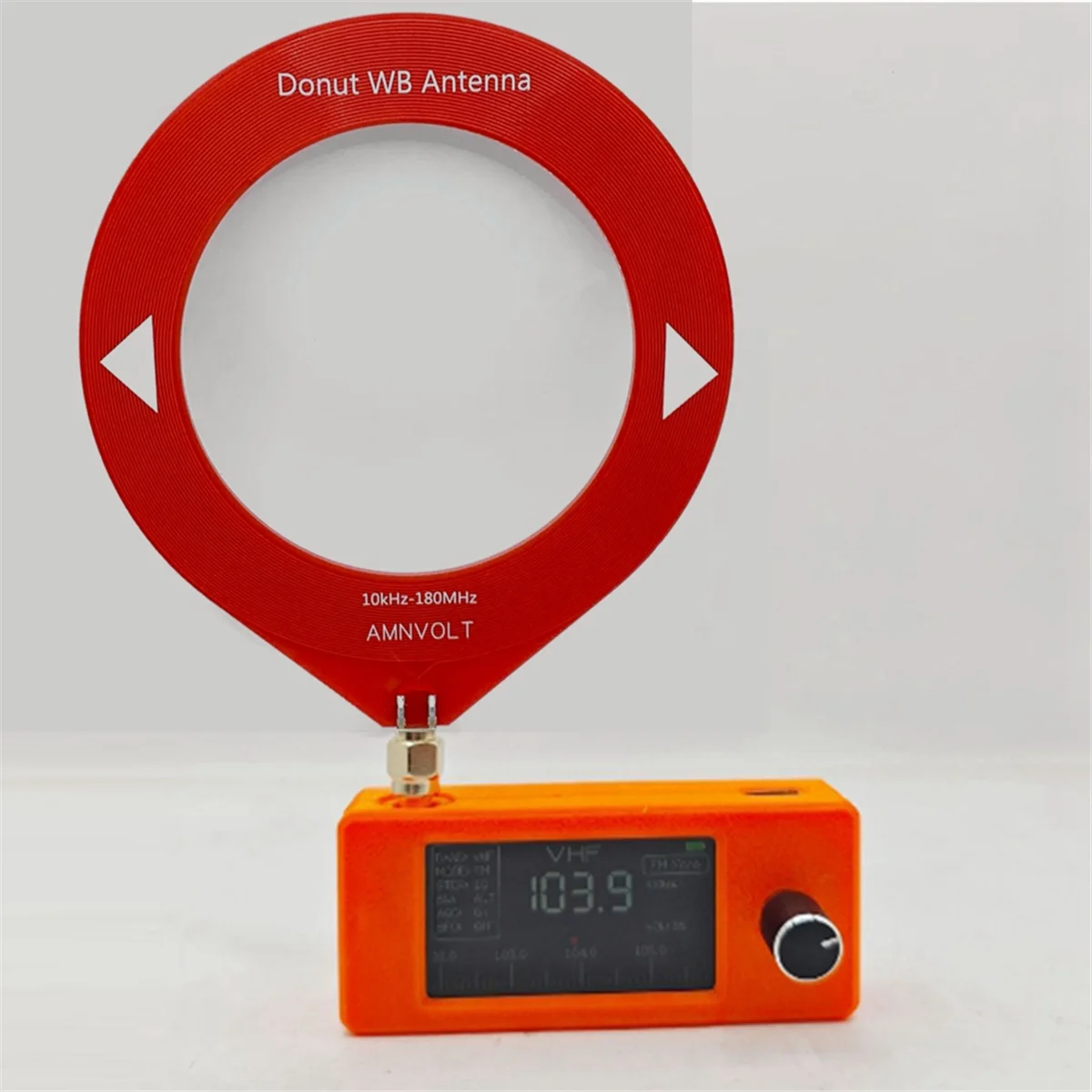 

NEW 10kHz-180mHz Portable Radio1.9inch IPS Screen Pocket Mini Radio with Antenna All Band Radio Receiver HF SW MW VHF Radio