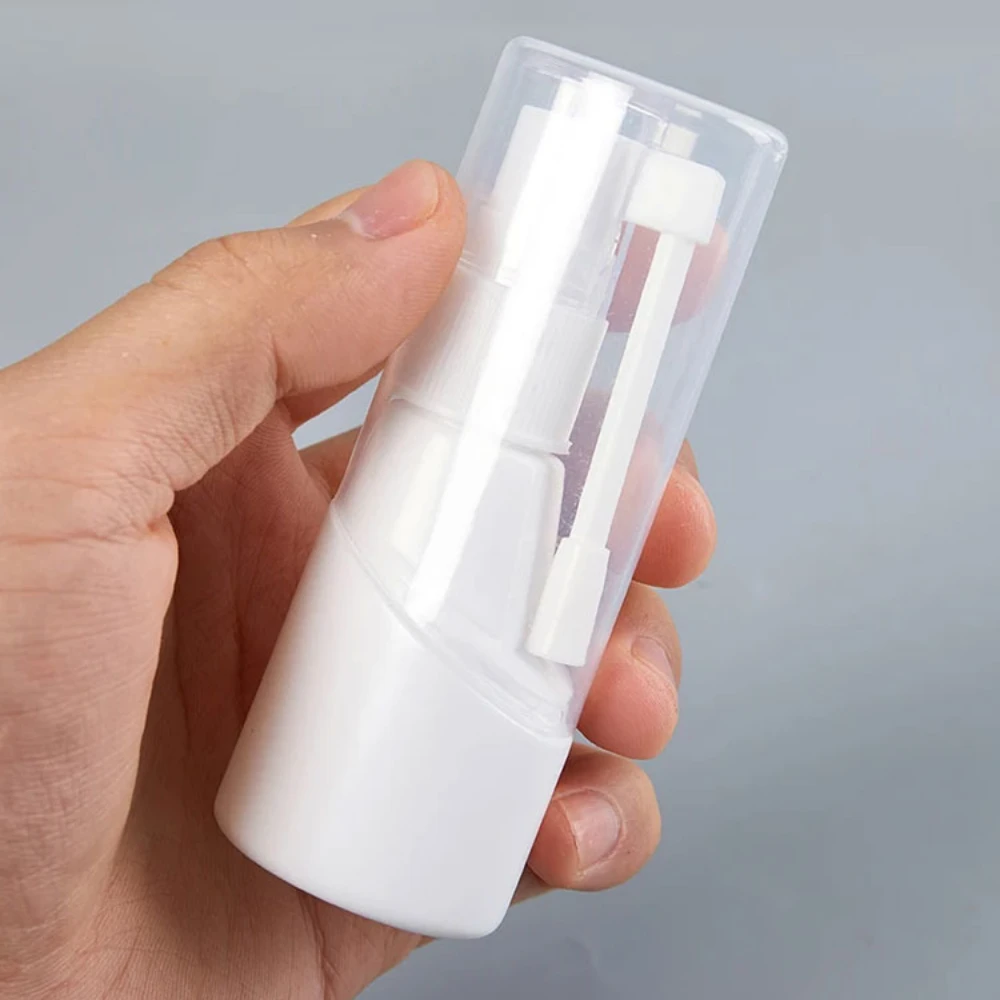 

Набор из 5 пустых пластиковых флаконов-спреев для носа объемом 30 мл, маленькие вращающиеся распылители для фармацевтических препаратов