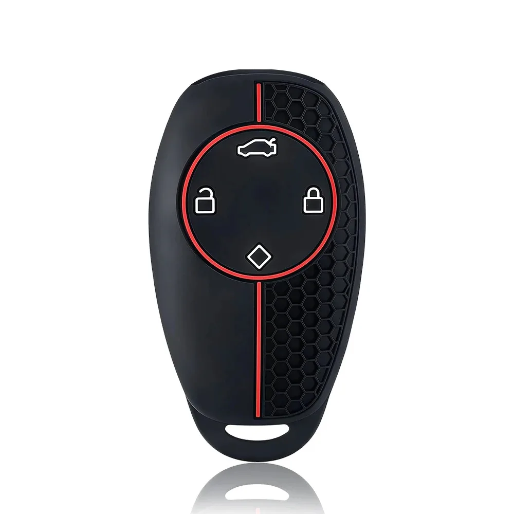 4 Button Silicone Remote Car Key Case Holder Keychain key ring For Zero run t03 2022 c11 s01 C01 Key Case Accessories