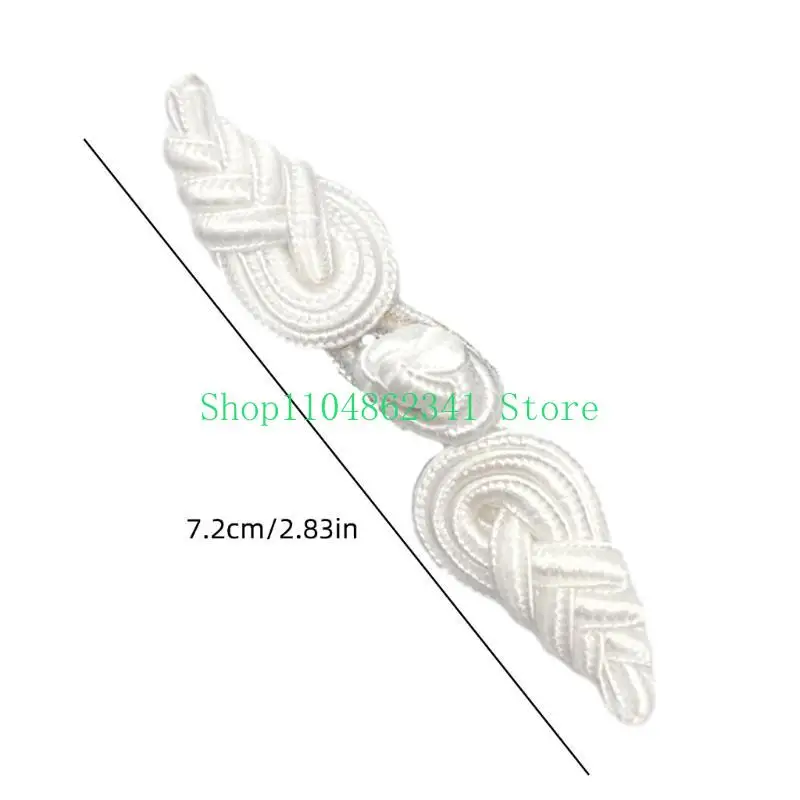 5asd Handmade Costume Button Sewing on Closure Pipa Knot Buckle Cheongsam Accessories