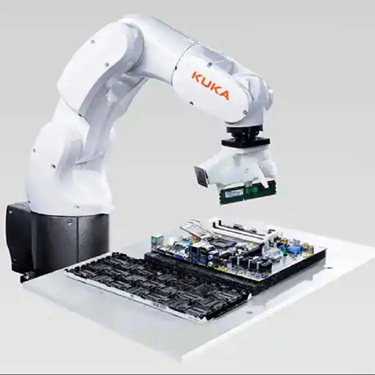 Robot Arm 7 Axis LBR iiwa 14 R820 dengan cnbbs empat arah Shuttle Robot untuk otomatisasi sebagai Cobot