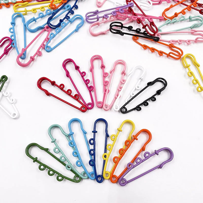 10 Stück Sicherheitsnadeln, Bunte Anstecknadeln, Kleidungsanhänger, DIY-Pullover, Dekorative Schmuckaccessoires, Großhandelskauf – Detail 1