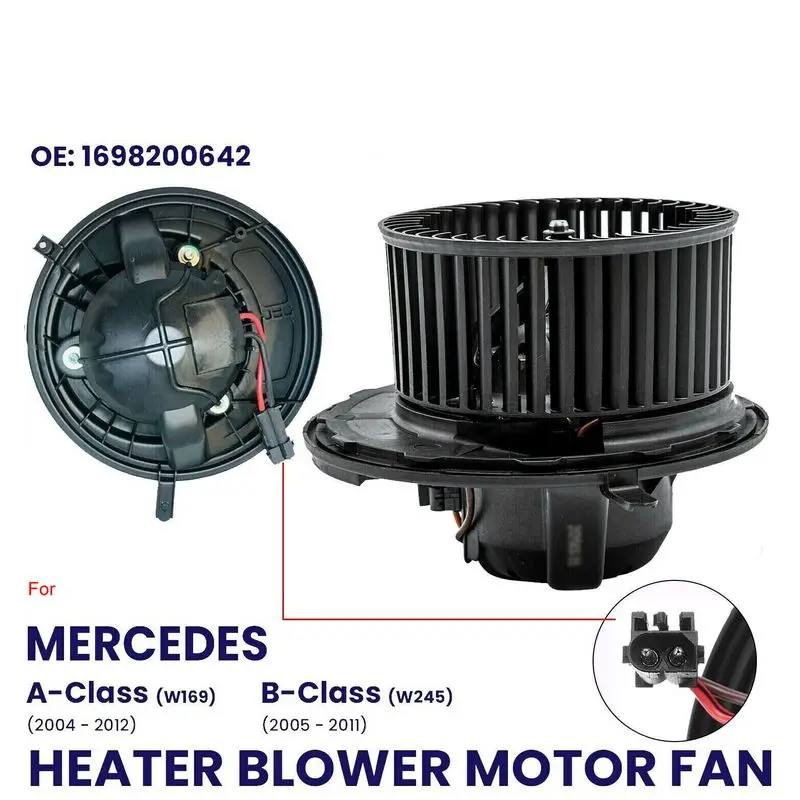 HEATER BLOWER MOTOR FAN FOR MERCEDES A-CLASS W169 B-CLASS W245 2004-2012 715052