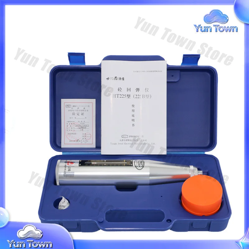Concrete Rebound Hammer Tester for Resiliometer HT-225 Y Schmidt Hammer for Concrete Rebound Test