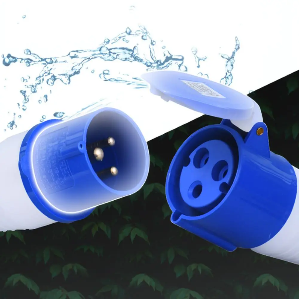 Industrial Plug And Socket Connector For Fanxin IP44 Waterproof Power Extension Adapter 16A 32A Multi Pin Electrical Terminal
