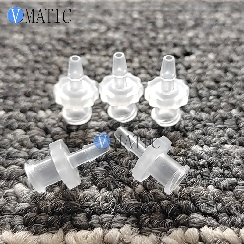 Free Shipping 100 Pieces 3/32 Inch Barb Female Luer Tapered Syringe Fitting (Polyprop) Luer Lock Tapered Connector Adapter