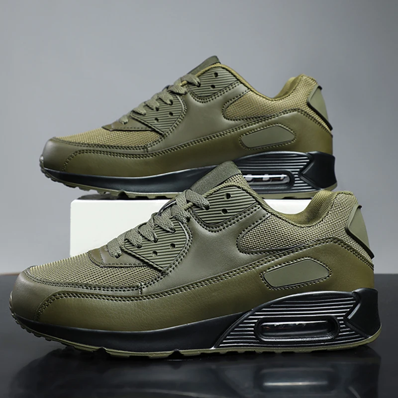 

2026 Men's High Stretch Sports Shoes Running Anti-slip Casual Air Cushioned Shoes Versatile Comfortable Casual Sneakers