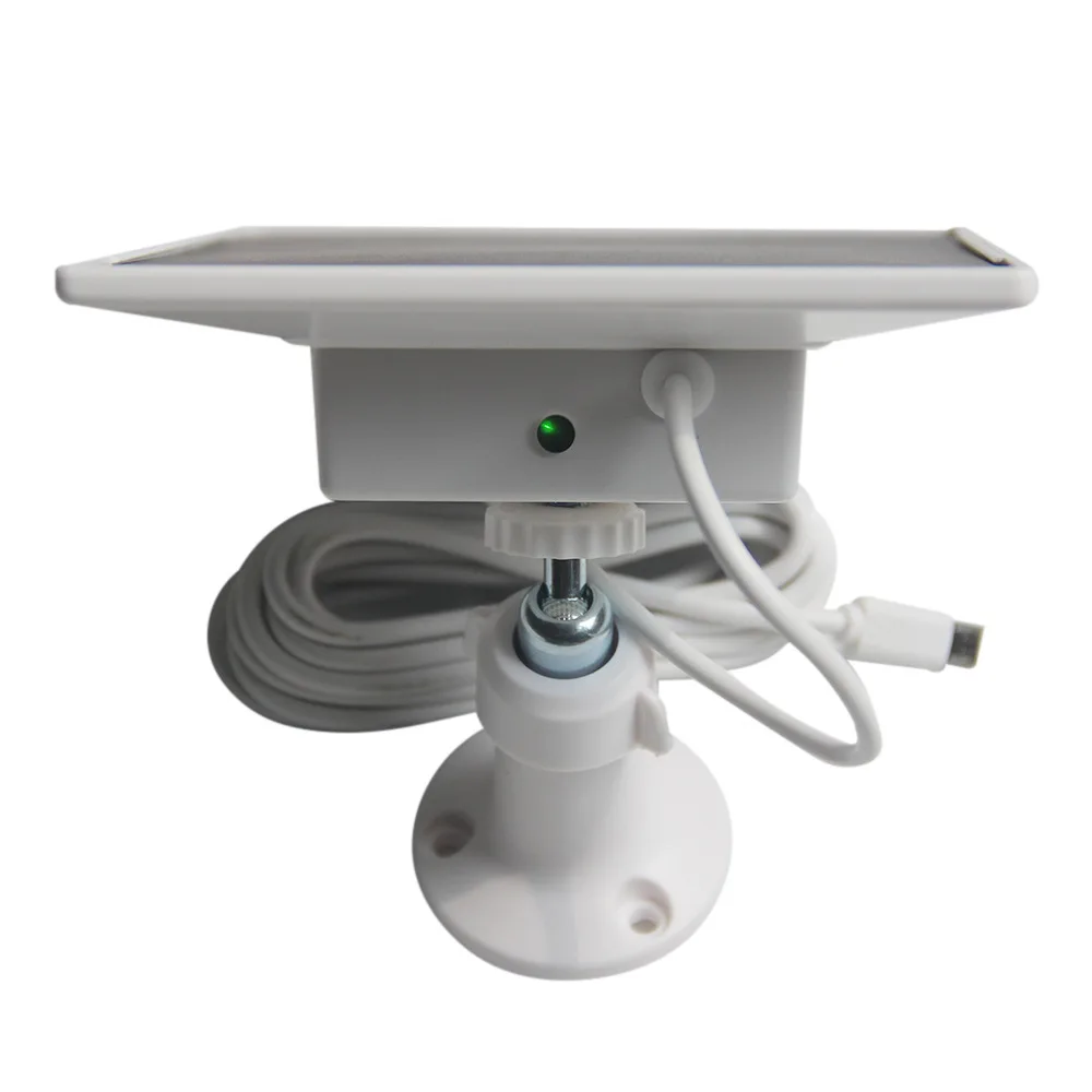 3W Solar Panel Photovoltaic Doorbell CameraConsumption Security Monitoring Built-In 4000MAh Charging Board Home And Outdoor Use