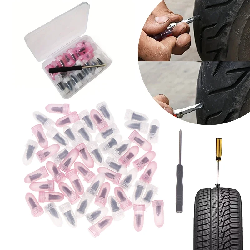 

Саморез для ремонта шин, пластиковый шуруп, винт для мягкой резины, подходит для ремонта проколов автомобильных и мотоциклетных шин