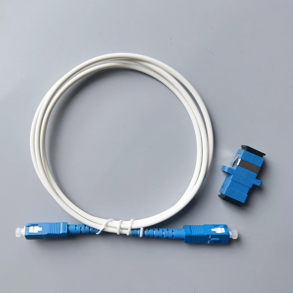 Glasfaser-Patchkabel ftth sc/UPC-SC/upc Single-Mode-Simplex 1m/1,5 m/2m Glasfaser-Patchkabel Opitcal-Kabel für Glasfaser-Jumper