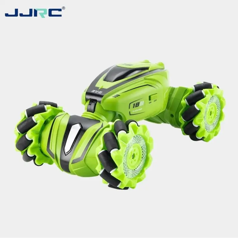 

JJRC Q110 2.4GHz 4WD RC Stunt Car with Music Lights 360° Rotation Multi-Function Intelligent Programming Off Road Gift