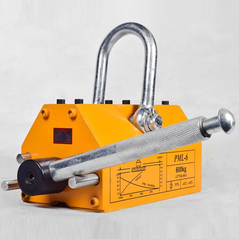 Permanent magnet chuck 200kg400kg Electric, crane Permanent magnet crane Magnetic hanger 600kg