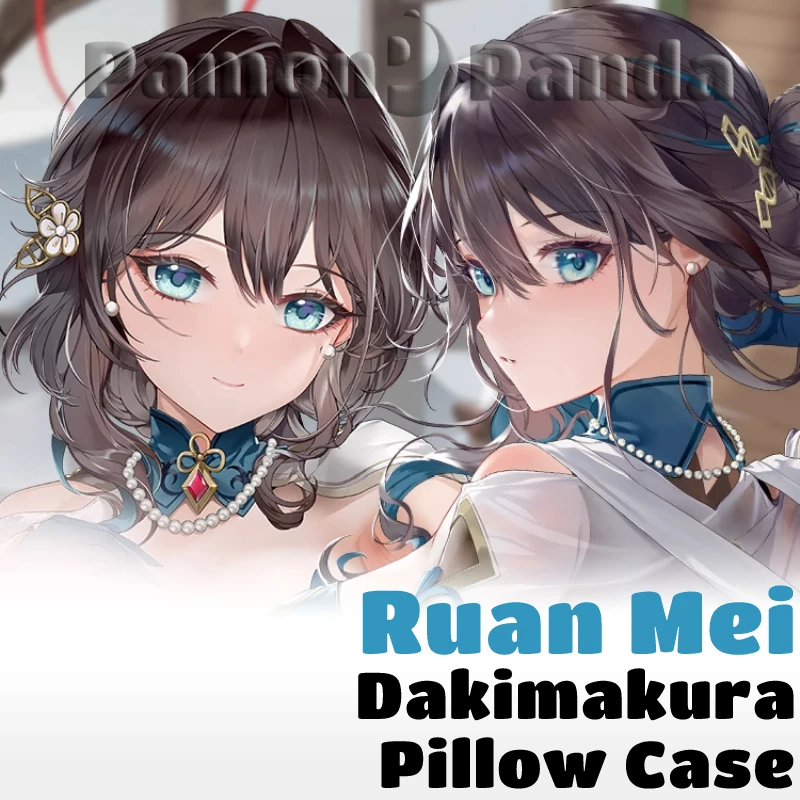 

Ruan Mei Dakimakura Honkai Star Rail наволочка обнимающая подушка для тела чехол отаку наволочка для всего тела домашний декор постельного белья