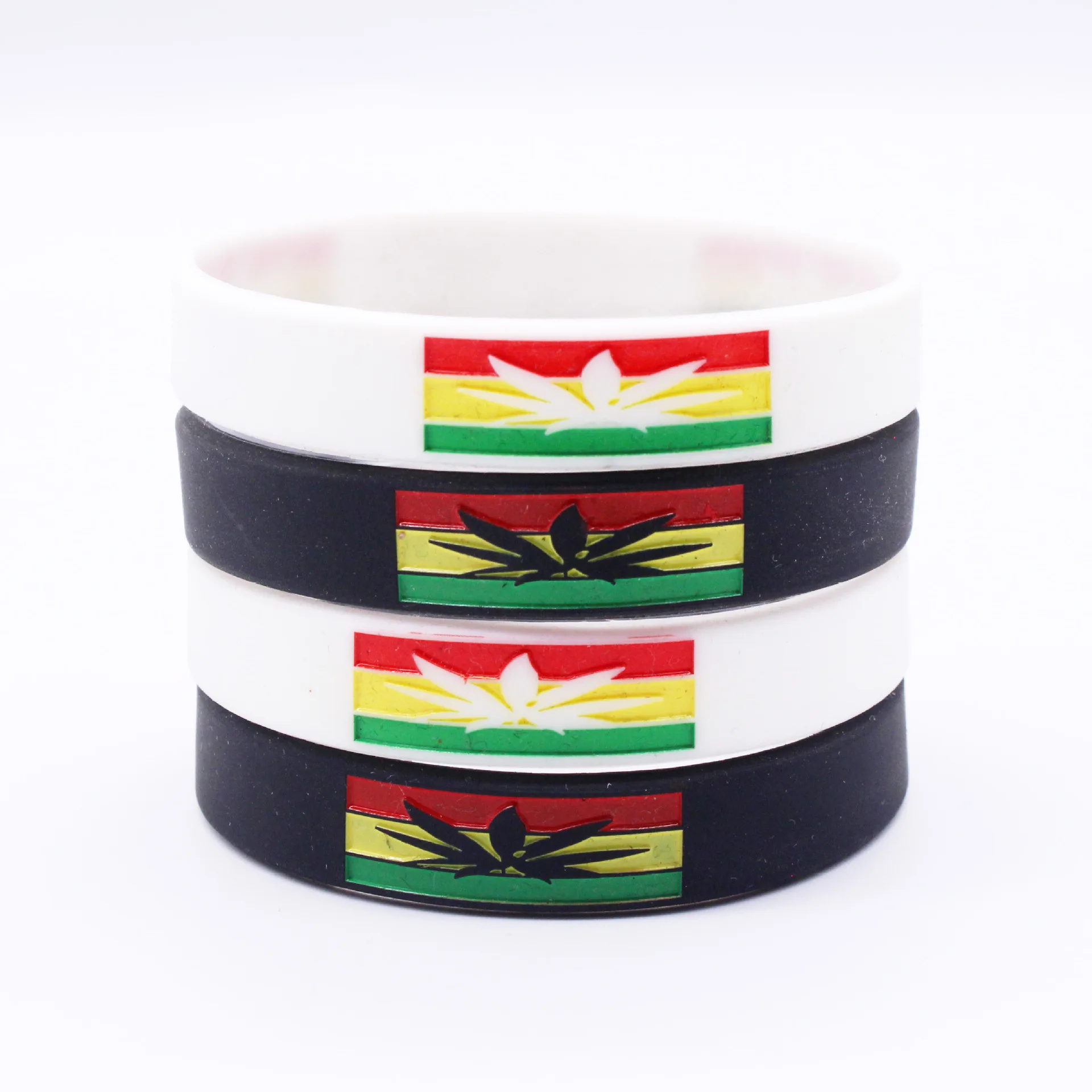 silicone bracelet men Sport Silicone Rubber Bracelet Rubber Wristband Men And Women Random Color