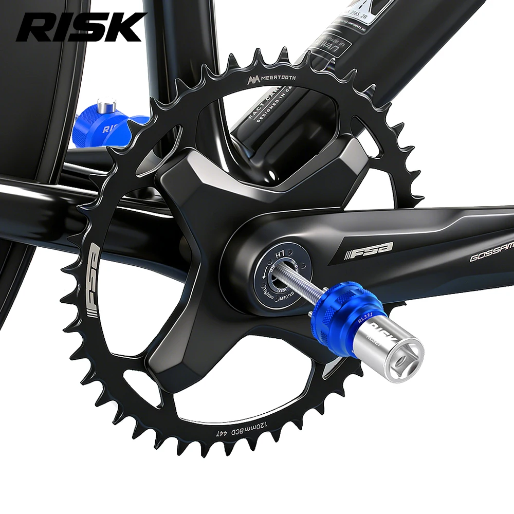 

Bicycle Crankset Cover RDI Tool Six-Nail Crank Screw Cover Installation Removal Sleeve For FSA Gossamer pro/COMET/GAMMA DRIVE