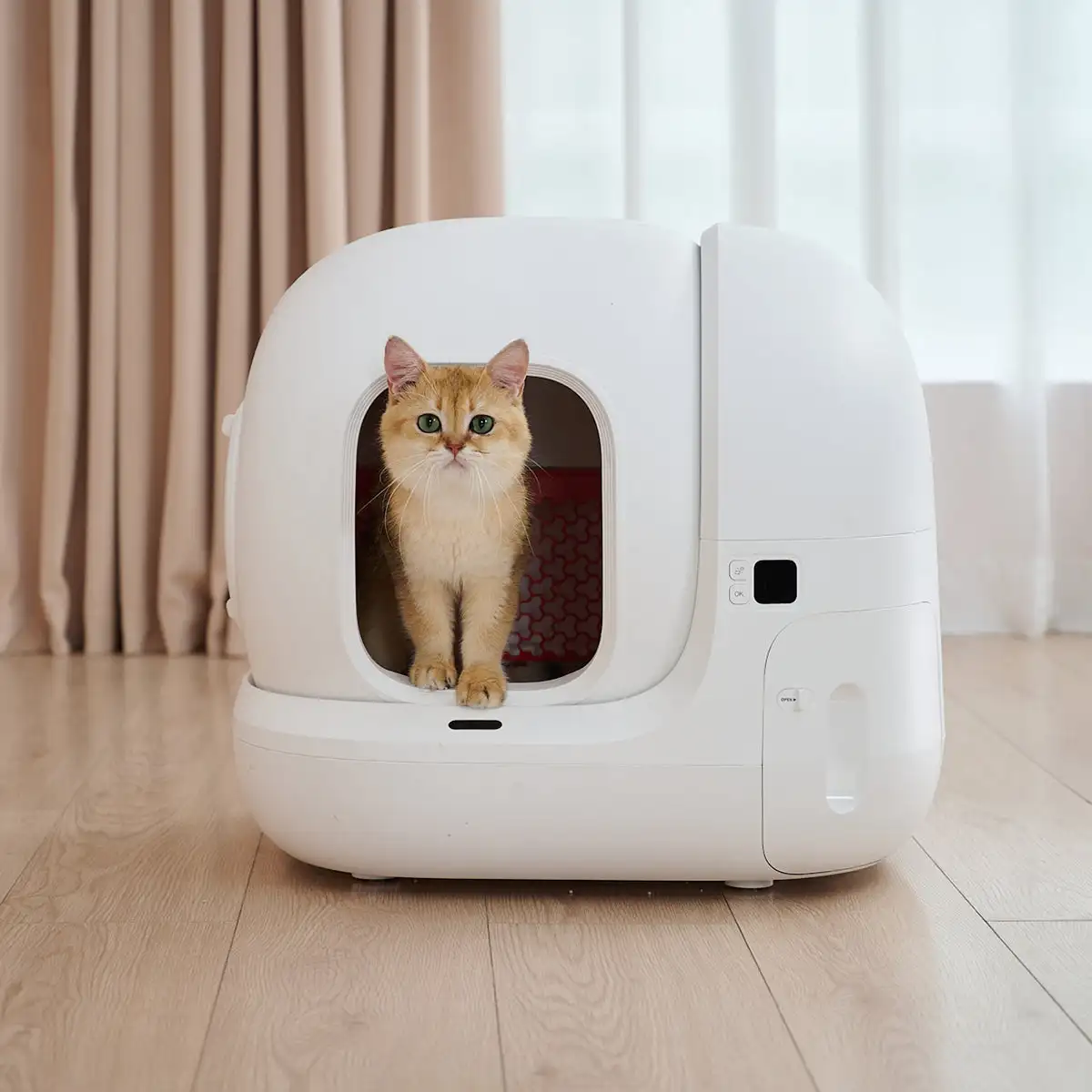 

Automatic Cat Litter Box Self Cleaning Litter Box For Effortless Cat Care