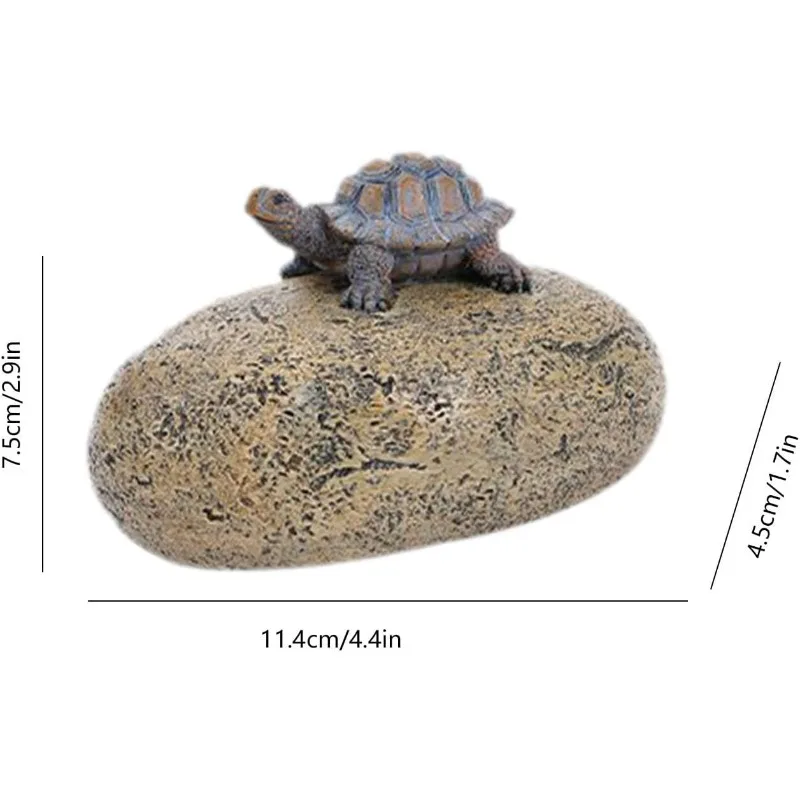 For Home Garden RV Spare Keys Safes Free Gift Zipper Bag Rock Stone Shape Key Safe Box Hidden Storage Compartment