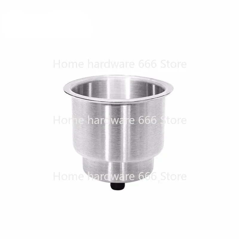 Stainless Steel 304 Cup Drink Holder Can Bottle Holder Stand Mount Support Auto Car     Marine Boat Truck RV Fishing Box