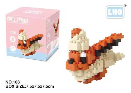 Pokemon Small Blocks Nanoblock Charizard Kyogre Groudon Rayquaza Model Education Graphics Toys for Kids Birthday Gift Toys - Image 32