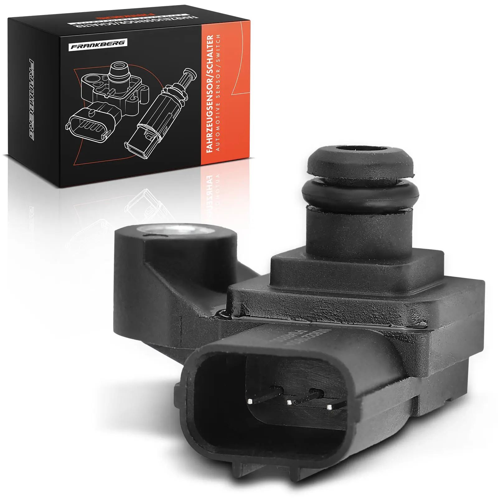 Frankberg 1x Boost druksensor inlaatpijp druk voor Subaru BRZ Forester Impreza Legacy Outback XV 0798009430 22627-AA510 V63-72-0027