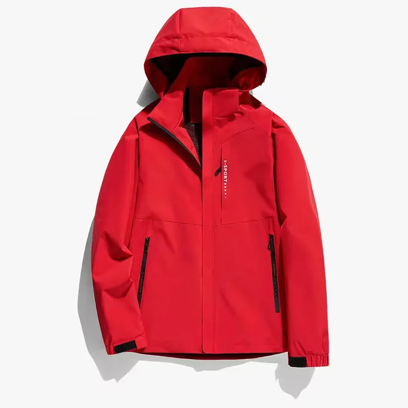 Outdoor Running and Fitness with Fleece Warm Casual Jacket for Autumn Winter New Outdoor Windproof and Breathable Couple Jacket