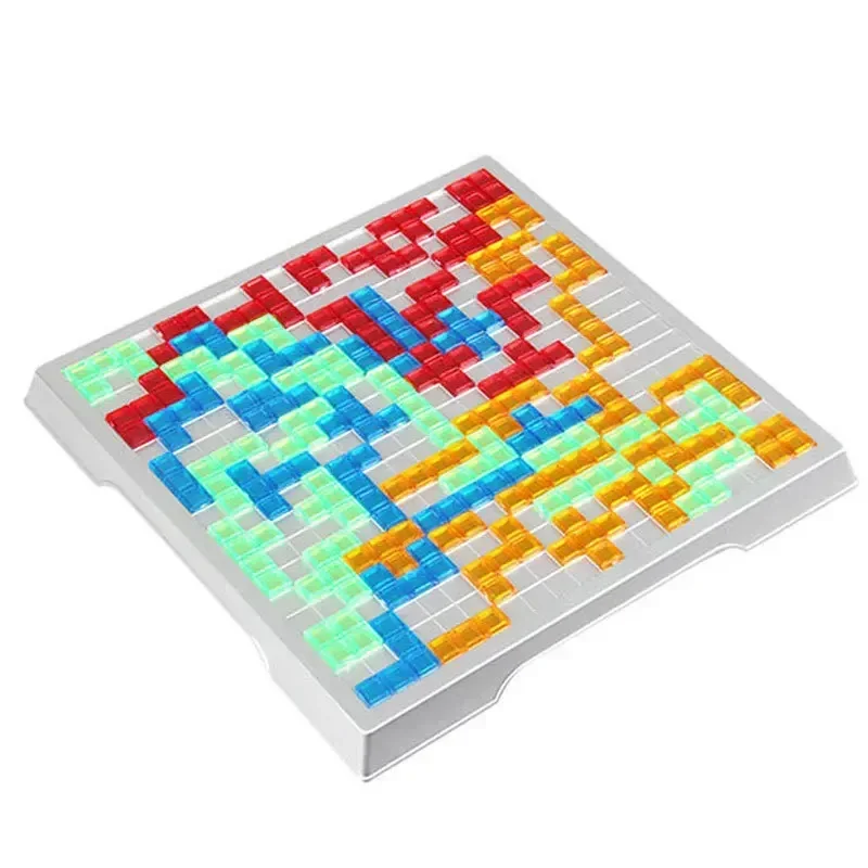 Engaging Chess Blokus Puzzle Game for Family Fun Realistic Strategy Board Game to Enhance Critical Thinking Skills