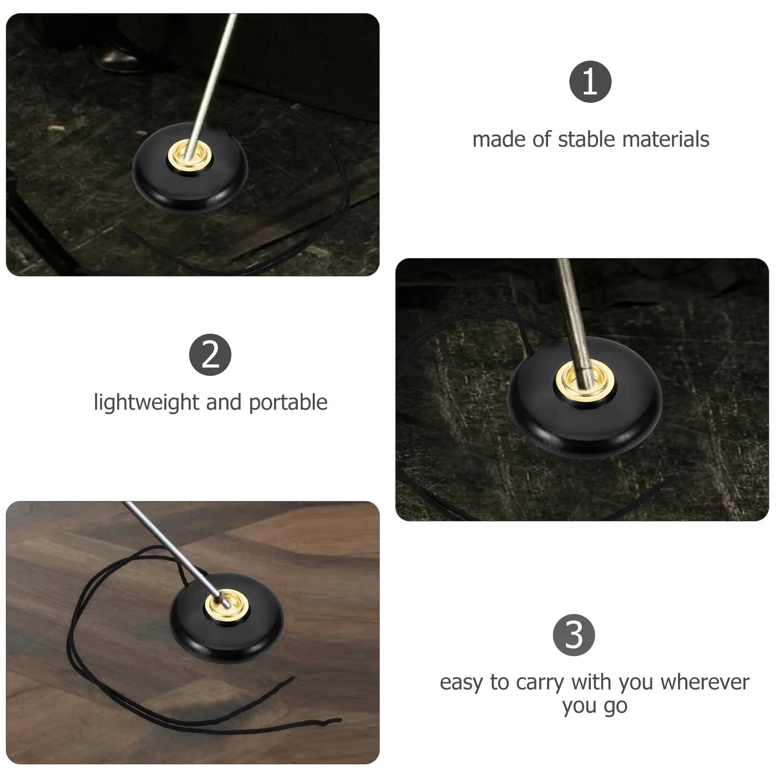 

Cello Endpin Stopper Pad Nonslip Durable Lightweight Portable Protective Cello Mat Cushion Instrument Accessory