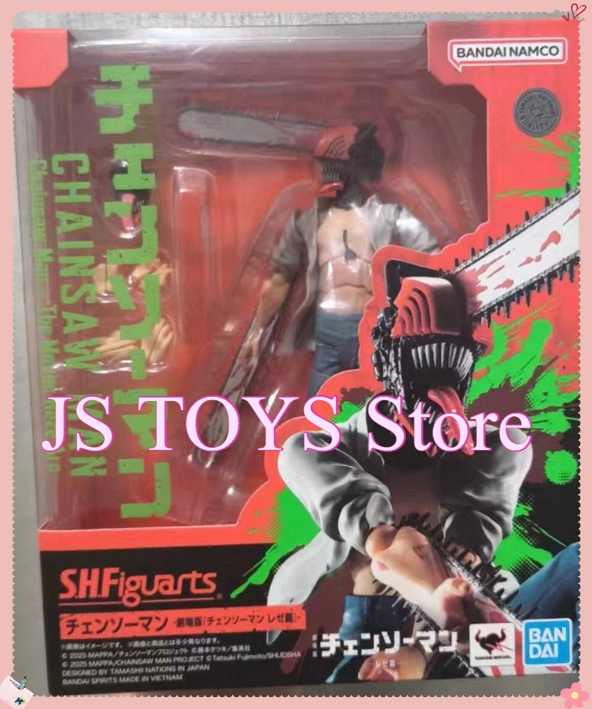 متوفر في المخزون ألعاب مجسمة من بانداي S.H.Figuarts SHF بالمنشار Man-The Movie Reze Arc Anime Action Model #1