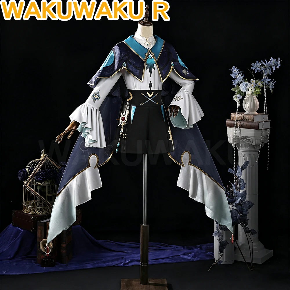 

Anaxa Cosplay Costume Game Honkai: Star Rail【S-2XL】WakuWaku-R HSR Men Anaxa Small Cat Series Cosplay Plus Size