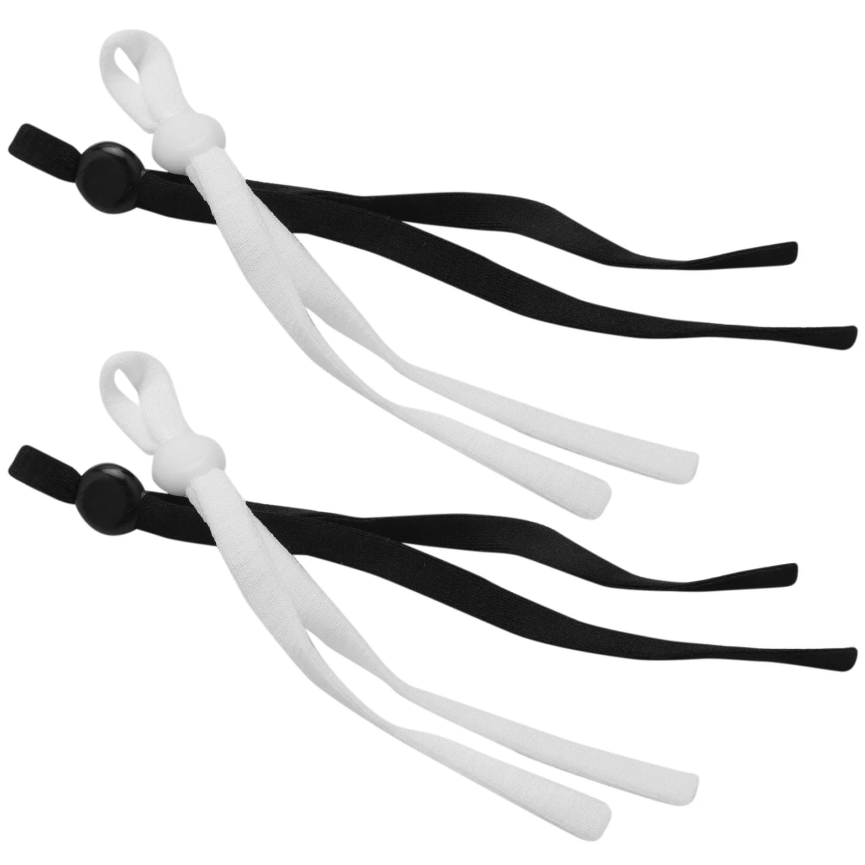 

MAKE-1000 Pcs Sewing Elastic Band Cord With Adjustable Buckle Stretchy Mask Earloop Lanyard Earmuff Rope DIY Making Supplies