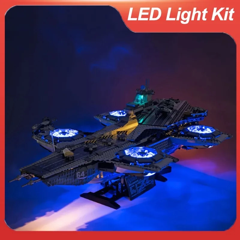 

СВЕТОДИОДНЫЙ Набор для 76042, вертолет для щита совместим с 1189 (только Φ, не включает модели кирпичей)