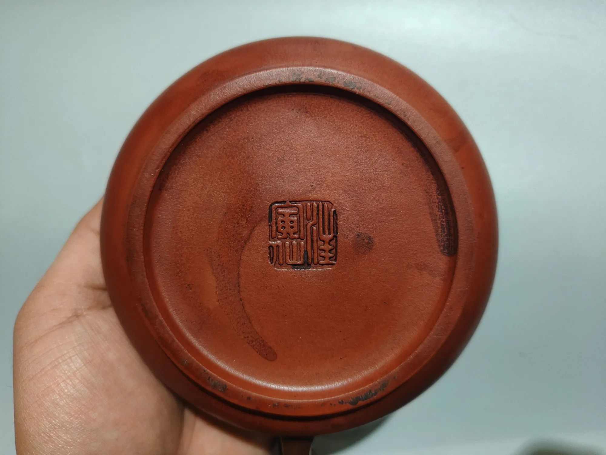 Purple Clay Pot Mud painting plum blossom pattern Two tone teapot Tree root texture Study Kettle Teapot Pot Tea Tea Charm