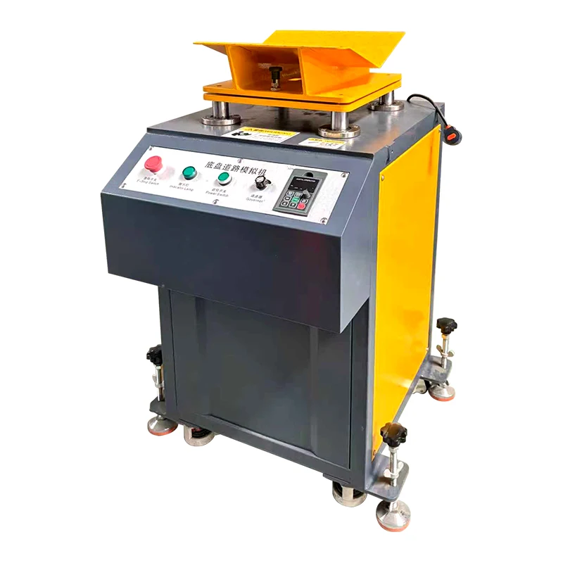 KJ-3600 Auto Chassis Road Simulator Electric Suspension Test Machine for All Brands Analog Display Yellow Color 1-Year