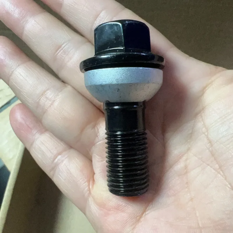

For Lexus RX NX Original Car Size Spherical Black Bolt Nut 1pcs