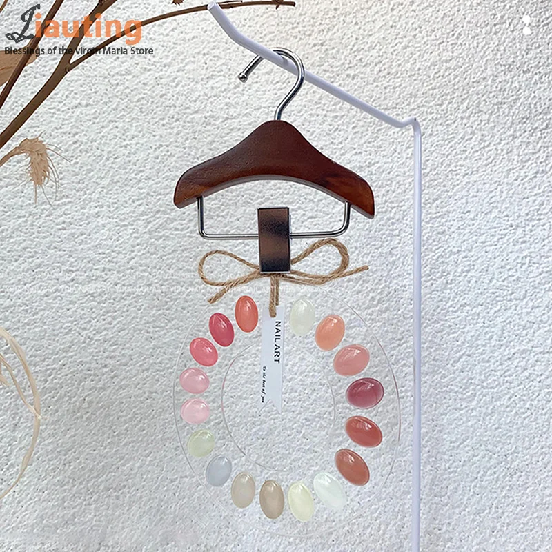 Nail Art Showing Shelf Nail Art Color Plate Display Board Nail Polish Gel Color Works Jewelry Exhibition Manicure Stand