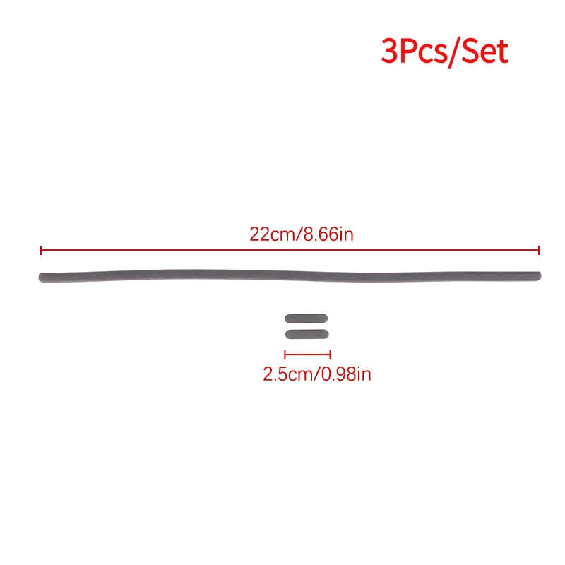 3Pcs/Set New Bottom Cover Case Rubber Feet Replacement For ThinkBook 15 G2-ITL G3 ACL ARE E5-ITL