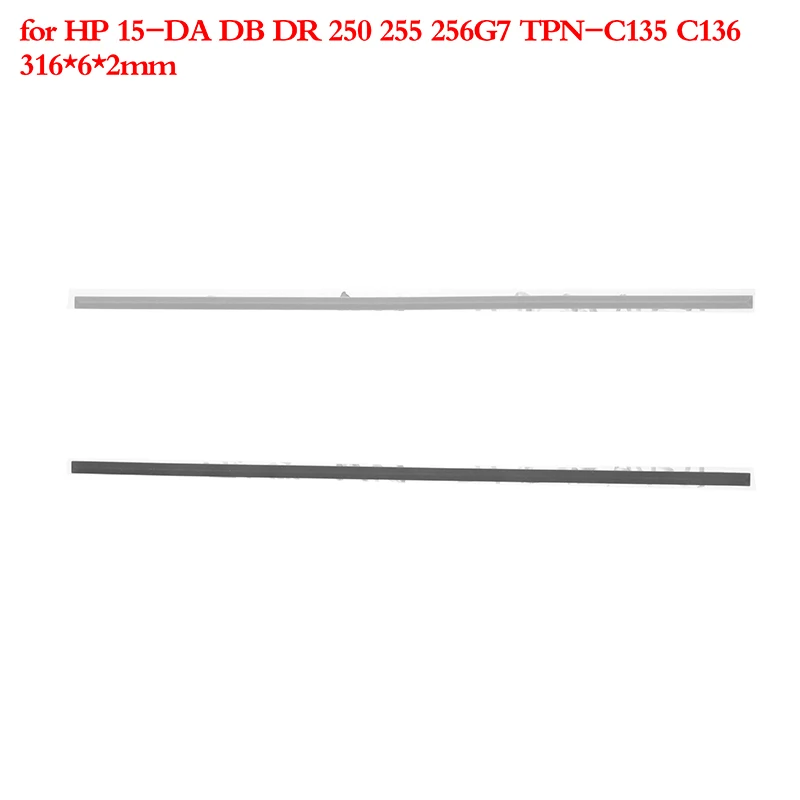 

1 шт. резиновая полоса для ноутбука HP 15-DA DB DR 250 255 256G7 TPN-C135 C136, нижняя часть корпуса, подушечка для ноутбука, резиновая ножка