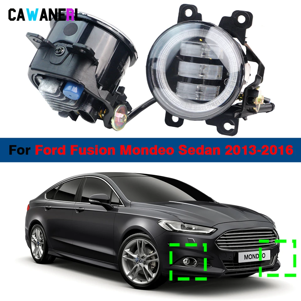 Car LED Front Bumper Fog Light /Driving Lamp Kit With Bezel Covers & Wiring For Car LED Front Bumper Fog Light /Driving Lamp Kit With Bezel Covers & Wiring For