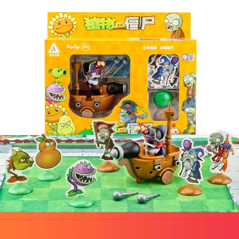 New Plants vs. Zombies Peashooter Chomper Winter Melon Conehead Zombie Toy set 6 Styles Game Figures Hard plastic Model Boy Gift